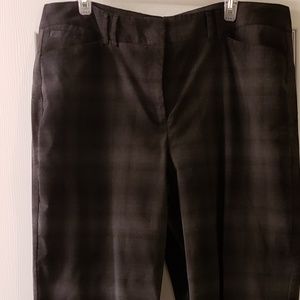 Plaid dress pants